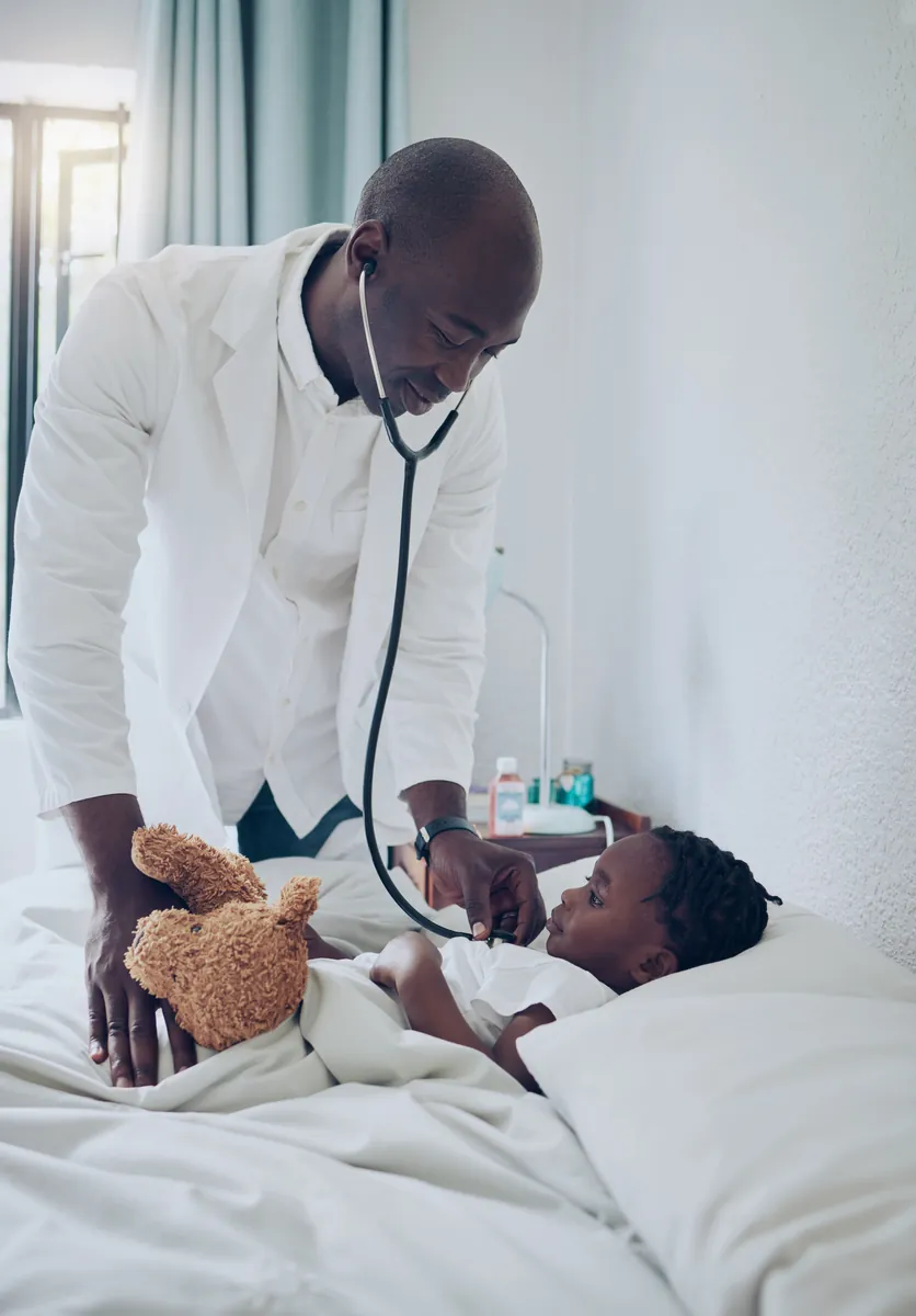 A patient being linked to ongoing care